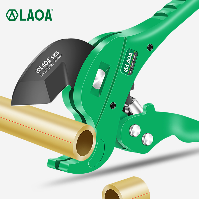 Pipe Cutter Ratchet - Pemotong Pipa PVC LAOA 36mm, Badan