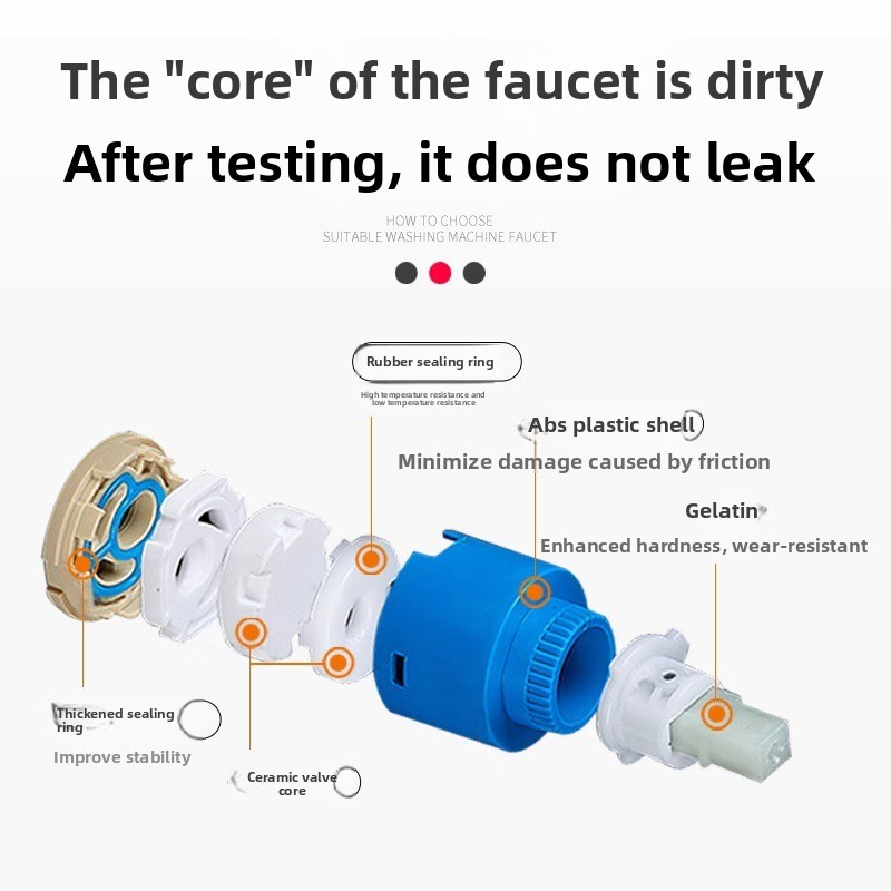 Katup Keramik 35mm 40mm untuk  - Basin Mixer Cartridge ulasan dan harga