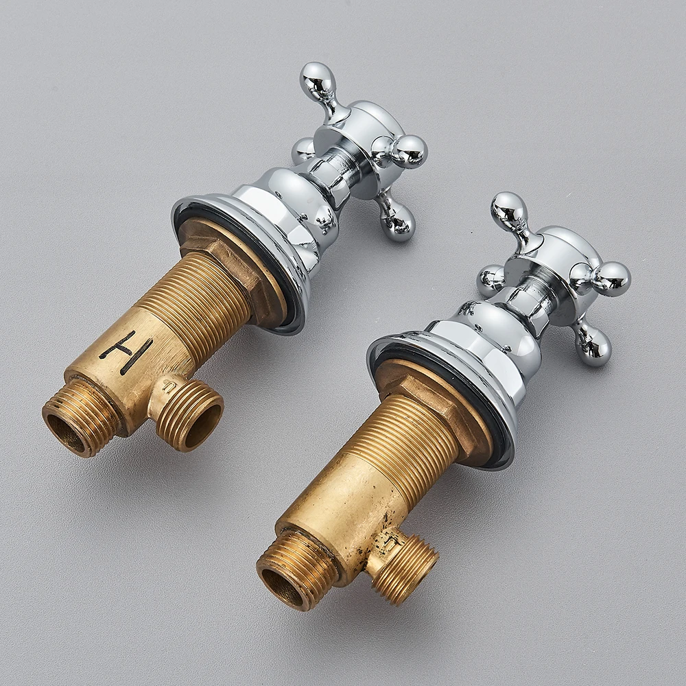 2 buah gagang sakelar keran ka - Basin Mixer Cartridge ulasan dan harga
