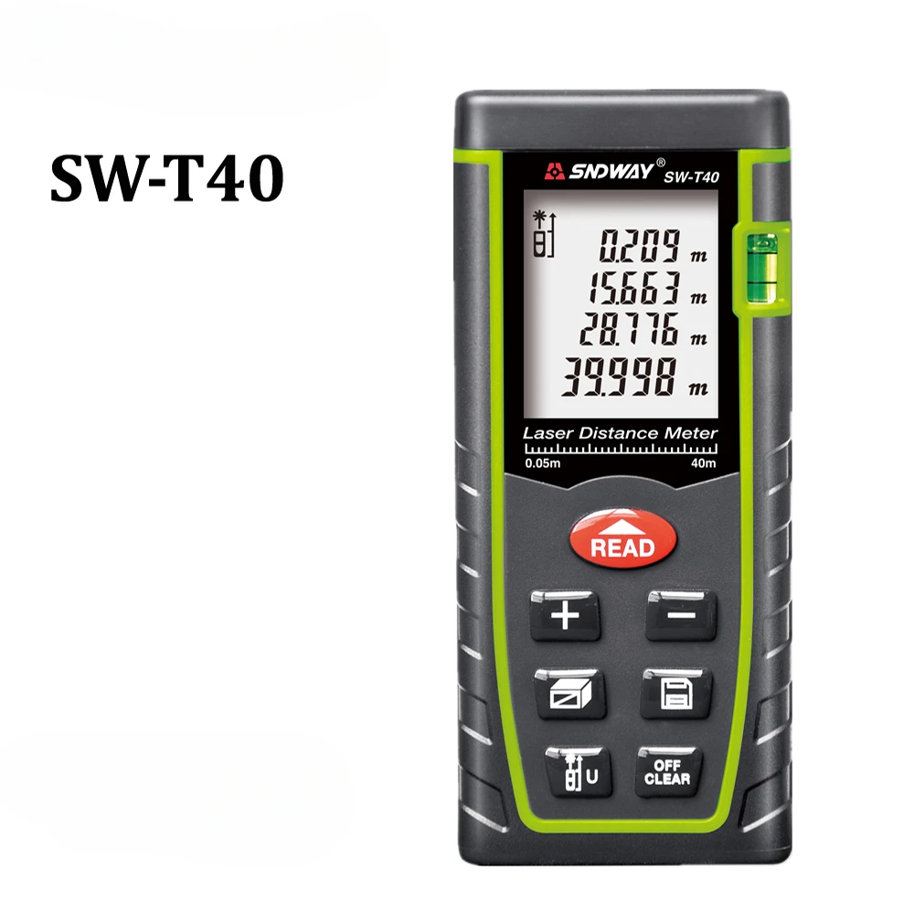 SNDWAY pengukur jarak Laser 40 - Stanley Tape 25Ft ulasan dan harga